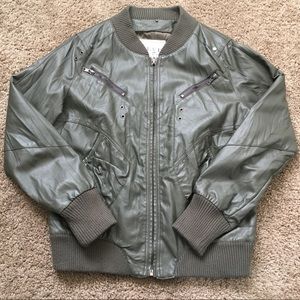 Olive green jacket